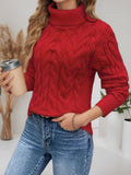Jasmine Solid Color Jacket Sweater Women Thick Warm Loose Thin Knitted Shirt Long Sleeve