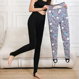 Winter -30¡æ High Elastic Warm Down Pants Women's Snow Pants Thicken Lady's Leggings Warm Pants Skinny Pants For