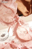 Set Thin Female Sexy Push Up Ultra-thin Transparent Lace Bra Sexy Lingerie Bra And Panty Set Free