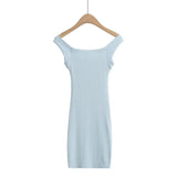Trendy Girls' Dress With Shoulder Bags And Buttocks Is A New Sexy Sleeveless Skirt In Summer.-Outfit
