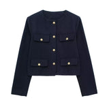 Women's Autumn And Winter Fashion New 15 Color Jacket Small Scent Style Short Suit
