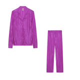 Women's Clothing Hot Burst Sexy Pressure Folds Loose Leisure Multi-Color