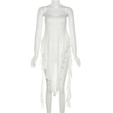 Summer Fashion Trend Women's New Word Shoulder Repair Back Siconfide Su Solid Color Bhair
