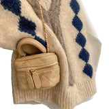 Toloer Goods V-Neck Knitted Vest Women's 2025 New Autumn And Winter Winter Wear Shoulder