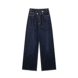 Homemade New Women's Fashion Double-Fashion High Waist High-Legged-Legged Jeans