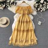 White Fashion Clothing Casual Summer Elegant Female Dress Clothes Dresses for women Sexy Maxi Long Beach Sundress