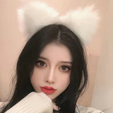 Sexy Stuffed Fox Fox Ear Head Buff Net Red Live Photo Hair Anchor Card Cute Animal Ear Hair