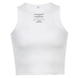 Slim Butterfly Embroidered Short Vest-Outfit
