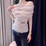 New French Pure Desire Folding Effect Syringe T-Shirt