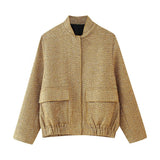 Homemade New Women's Classic Fashion Fashion Ocean Slid Jacket