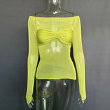 Spring And Summer Explosion Women's Clothing Thin Perspective