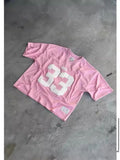 Mesh-Hole Quick-Drying Jersey Digital Foaming Ball Suit Casual Sports Short-Sleeved T-Shirt