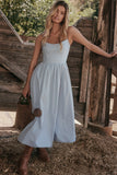 Women's Dress Summer New Sexy Bare Slings Gentle Wind Dress Women's