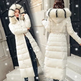 clothes women Fur Parkas Quilted jackets for women 2022 clothes Warm long coat Jacket Clothing hooded Autumn fall
