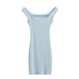 Trendy Girls' Dress With Shoulder Bags And Buttocks Is A New Sexy Sleeveless Skirt In Summer.-Outfit