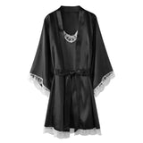 New Stitling Elastic Lady Pyjamas Jersey With Pyjab Pajamas Set Solid Color Home