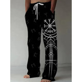 Fashion Loose-Fitting Broad Leg Trousers 3D Digital Printing D-Made Various Patterns Spring And