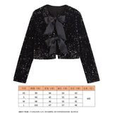 2025 New Women's Fashion Casual Bow Tie With Small Fragrant Knitted Cardigan