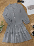 Explosion Loose Lattice Dress Hot Selling Explosive Women's