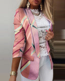 And Winter Women's Long-Sleeved Small Suit 2025 New Gradient OL Temperament Professional Repair