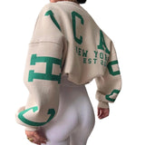 Women's Y2K Grunge Loose Pullover Sweatshirts Letter Print Casual Thickened Long Sleeve Tops Autumn Hoodie Streetwear-Outfit