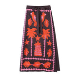 Summer Positioning Printed Shirt Printed Casual Pants Set-Outfit