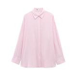 Homemade New Women's Classic Oceanic Linen Loose Shirt