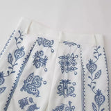 New Embroidery Fashion Baggy Trousers Wide-Legged Pants 2731240-Outfit