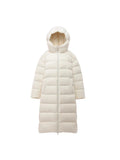 Cold Resistant Goose Down Add Thick Big Quilt Down Jacket Female Long Style 2024 New When There Is No Gallbladder Straight Filling Puff Coat Fashion-Outfit