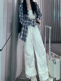 Plaid Shirt Women Long Sleeve Autumn New Korean Casual Loose Thin Cloth Thin