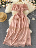 White Fashion Clothing Casual Summer Elegant Female Dress Clothes Dresses for women Sexy Maxi Long Beach Sundress