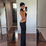Sexy Bareback Bow Dress Woman 2025 Summer New Temperament Hottie