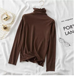 Turtleneck Sweaters 2021 Autumn Winter Sweater Knitted Pullover Long Sleeve Women Sweaters Tops Jumper Pull Femme