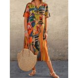 Summer Sleeve Loose Round Neck