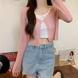 Thin Summer Coat With New Hollow Hoodie Shawl Sling Knitted Open