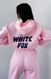 Piece Sets Women Autumn Winter 2023 Hoodies Loose Casual Full Sleeve Sweatshirts Print Letter Elastic Waist Long Pants Sets-Outfit