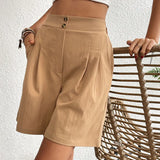 Summer Loose High Waist Wide Leg