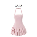 Homemade New Women's Classic Fashion Seat Seat Hanging Neck Short