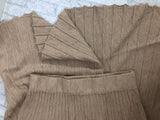 And Winter College Style High Waist Pleated Knitted Skirt Medium-Long Style Full-Length Bag Buttocks Korean Version Show Thin And Large A-Shaped Skirt-Outfit