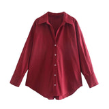Street Fashion New Women's Clothing City Autumn Multi-Color V-Neck Casual