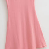 Trendy Women's Dress Net Red Style Pure Style Sexy Side Repair Height Waist Long-Sleeved Hip Skirt-Outfit