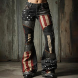 3D Digital Printing In Autumn And Winter 2025 Women's Fashion Thin Denim