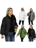 Large Size Women's Warm Coat Winter 2023 New Women's Cotton-Padded Clothes Cotton-Padded Jacket Jacket-Outfit