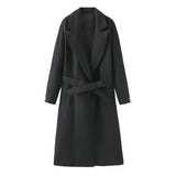 Homemade New Women's Classic Fashion With Belt And