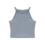 Toloer Desire Wind Hot Girl Hang Neck Condole Belt Small Vest Female 2023 Summer Slim Sexy Wear Outside With A Bottom Shirt