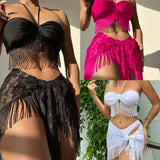 2022 New Cassin Braging Slings Three-Piece Swimsuit