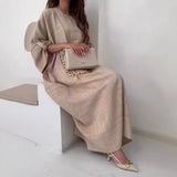 Women's Clothing Simple And Comfortable Long-Sleeved Dress In Autumn