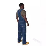 And Autumn 2025 New Men's Cowboy Straps Fashion Casual Age-Old Loose Denim