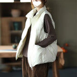 New Down Cotton Han Version Of Autumn And Winter Loose Thin Horse Clip Women's Fashion Vest