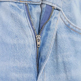 Women's Clothing New Splicing Design High Waist Hanging Wide-Legged Jeans